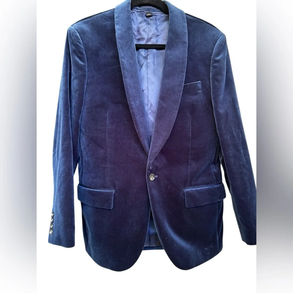 J. Crew Ludlow‎ Velvet Tuxedo Jacket/Blazer